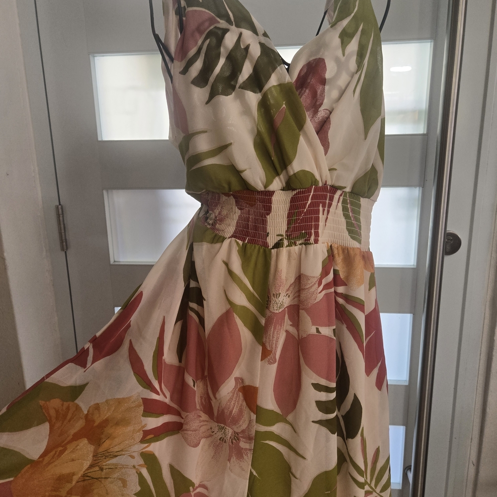 Tropical Floral Jumpsuit